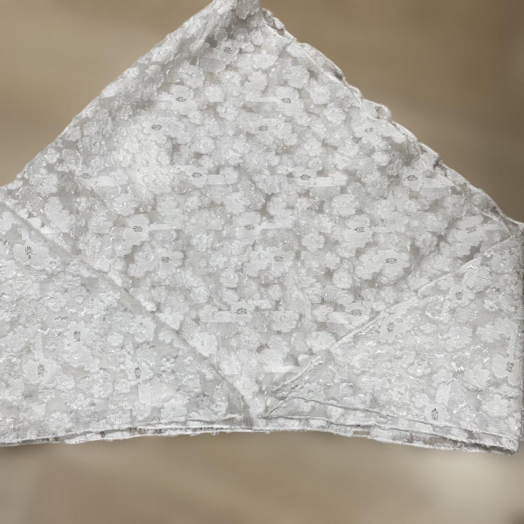 shirocon レースジャガードストール【2025AW】