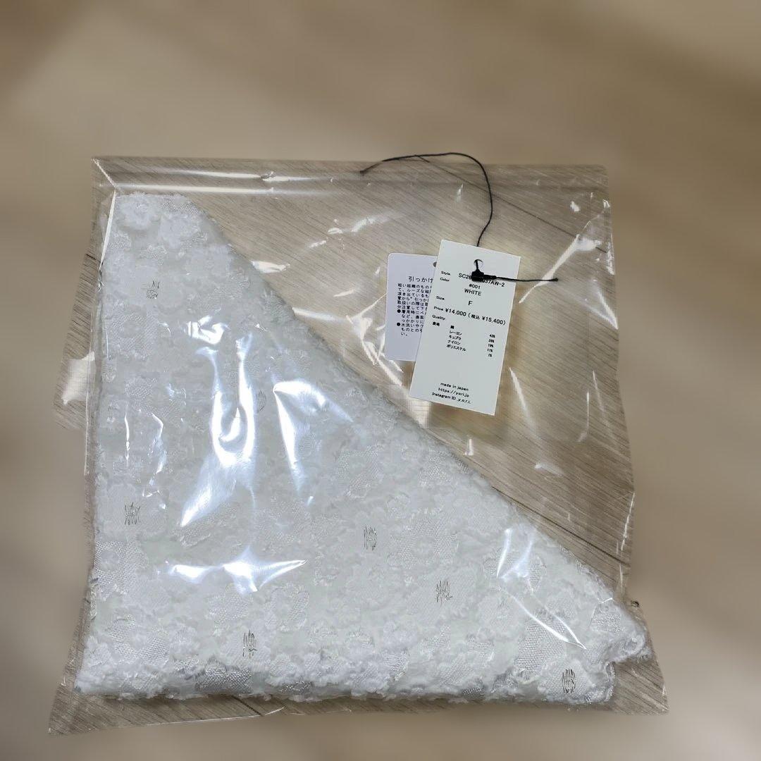 shirocon レースジャガードストール【2025AW】