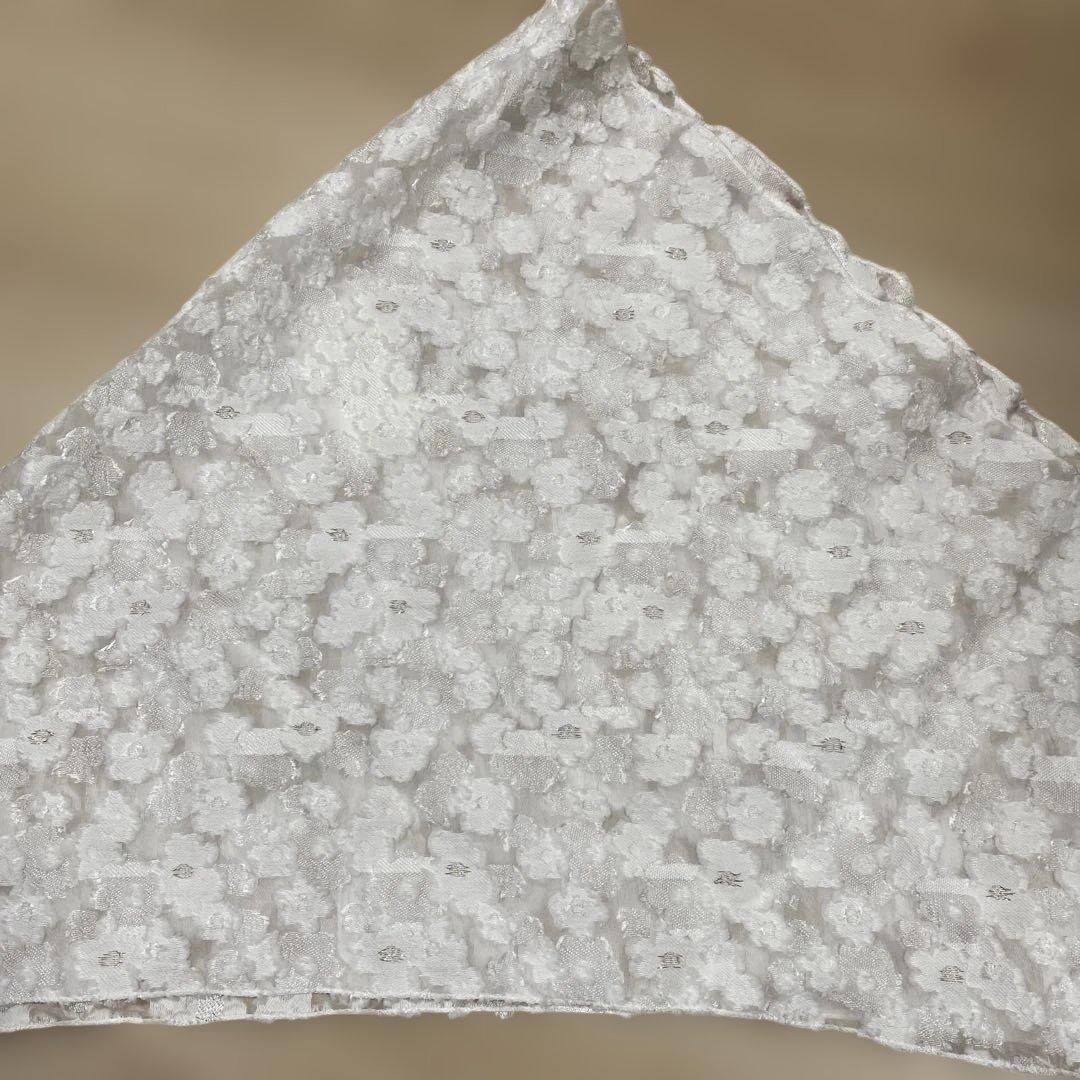 shirocon レースジャガードストール【2025AW】