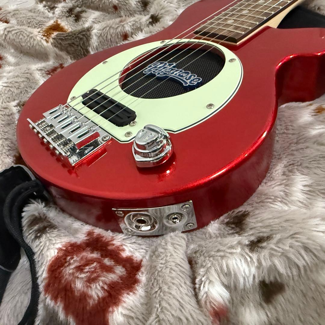 【美品】Pignose ピグノーズ PGG-200 アンプ内蔵レッド ケース付