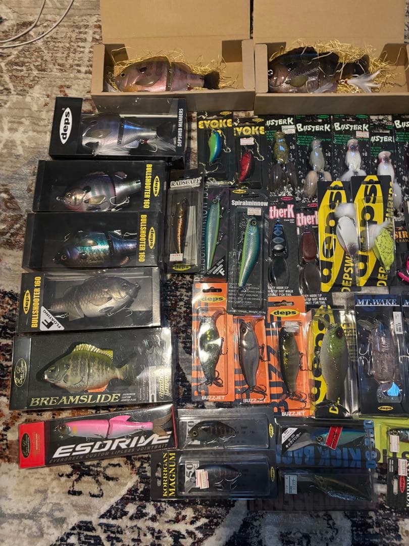 デプス ビッグベイトルアーセット 単体販売します