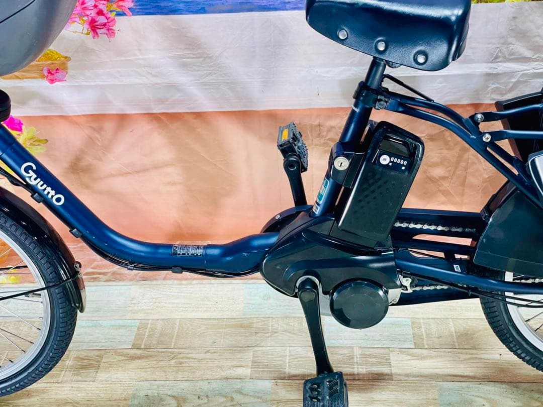 超ハイクラス！高年式2021モデル⭐️ギュットクルームDX子供乗せ電動Y3004