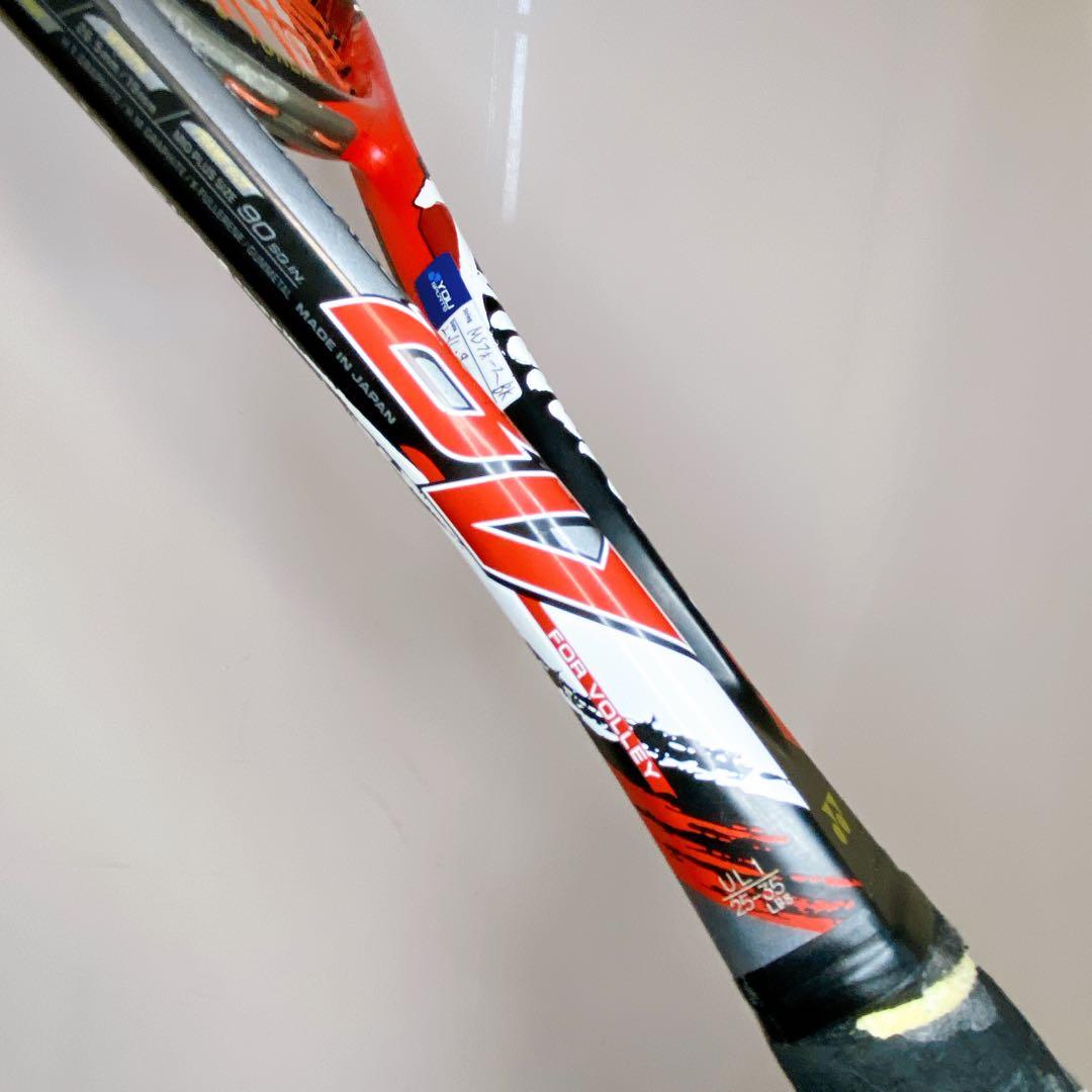 ヨネックス　NANOFORCE 8V REV ナノフォース8Vレブ　UL1 赤黒