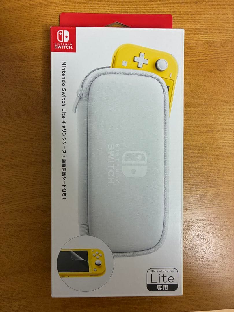 【美品】Nintendo Switch Liteグレー 、純正ケース、SDカード