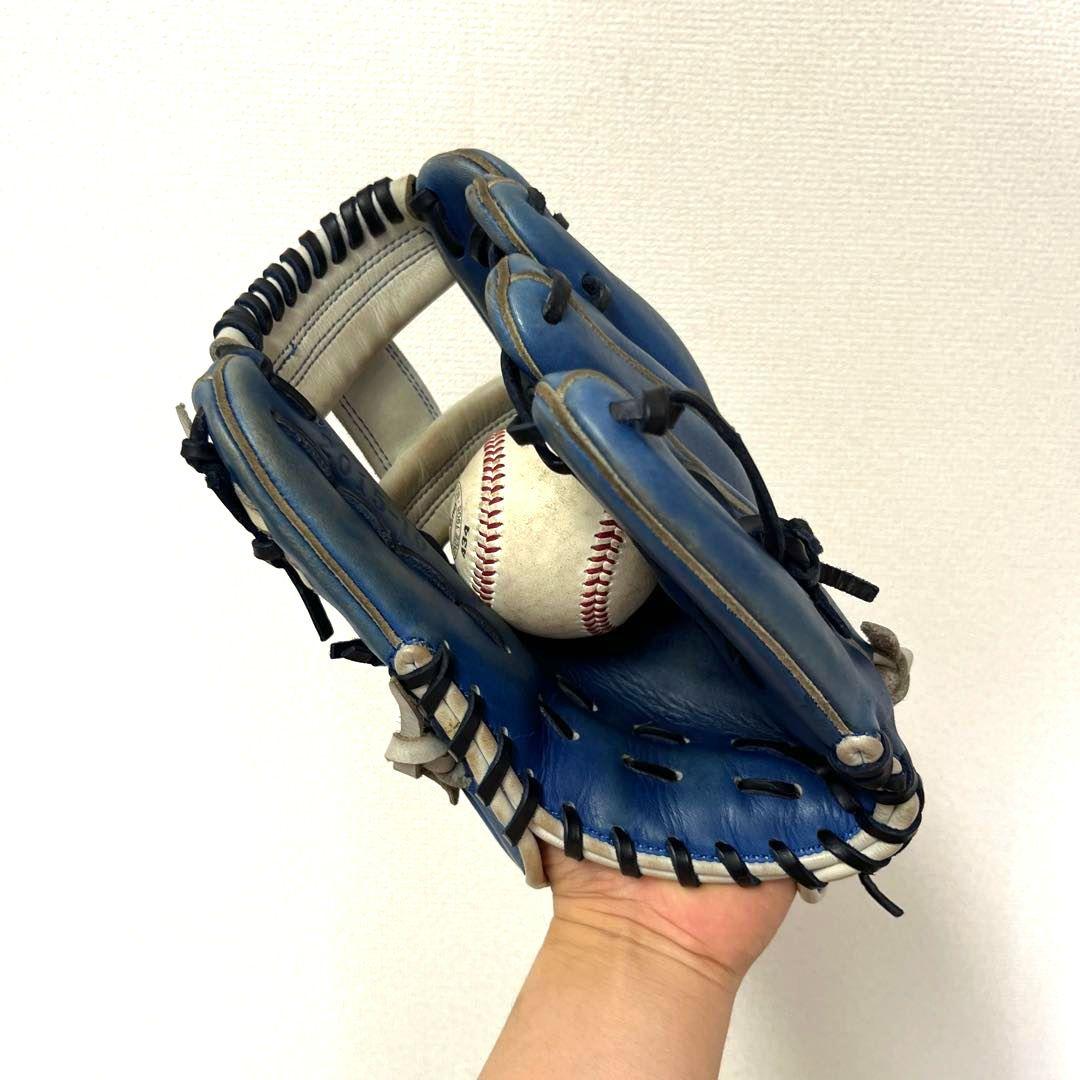 667 ロマネクロウ オーダー 型抜群 即戦力 軟式 内野手用グローブ