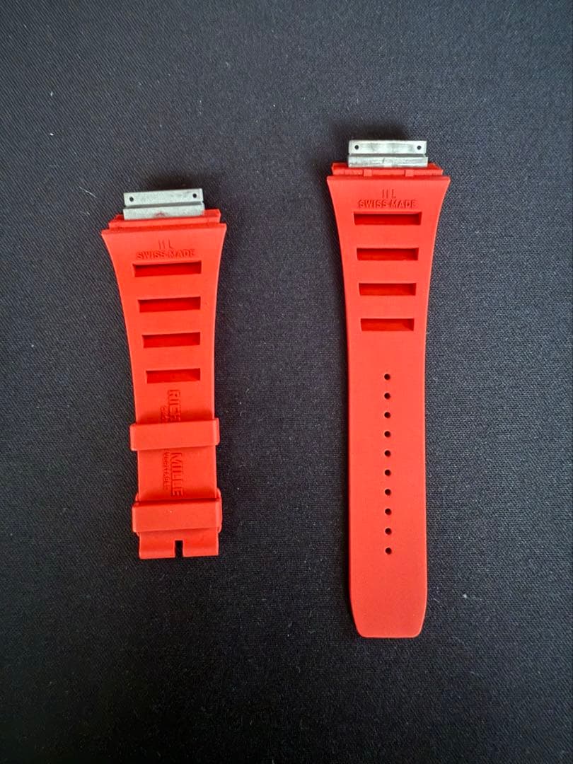 リシャールミル Richard Mille 未使用　ベルト　赤　RM11 L