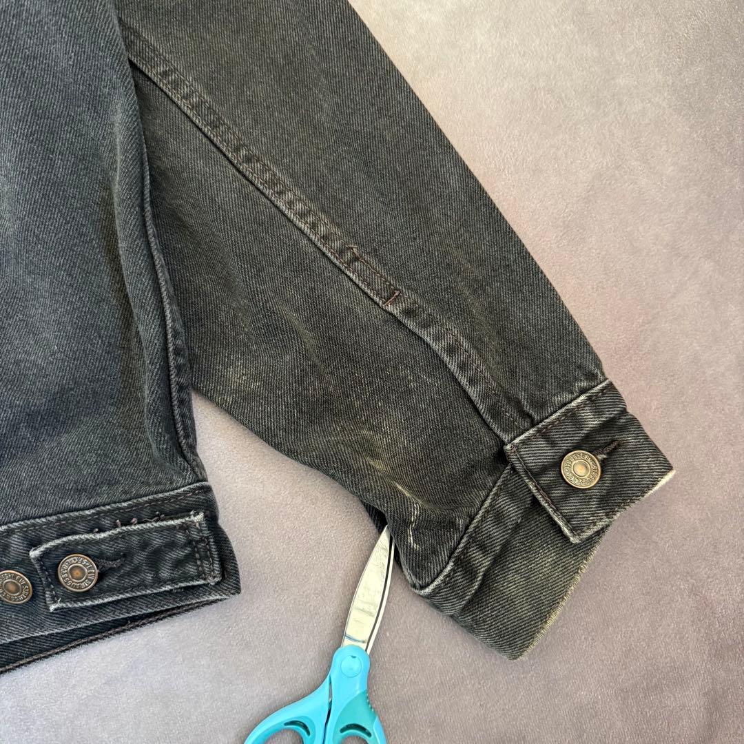 00s リーバイス ブラックデニムジャケット 70507 XL メキシコ製