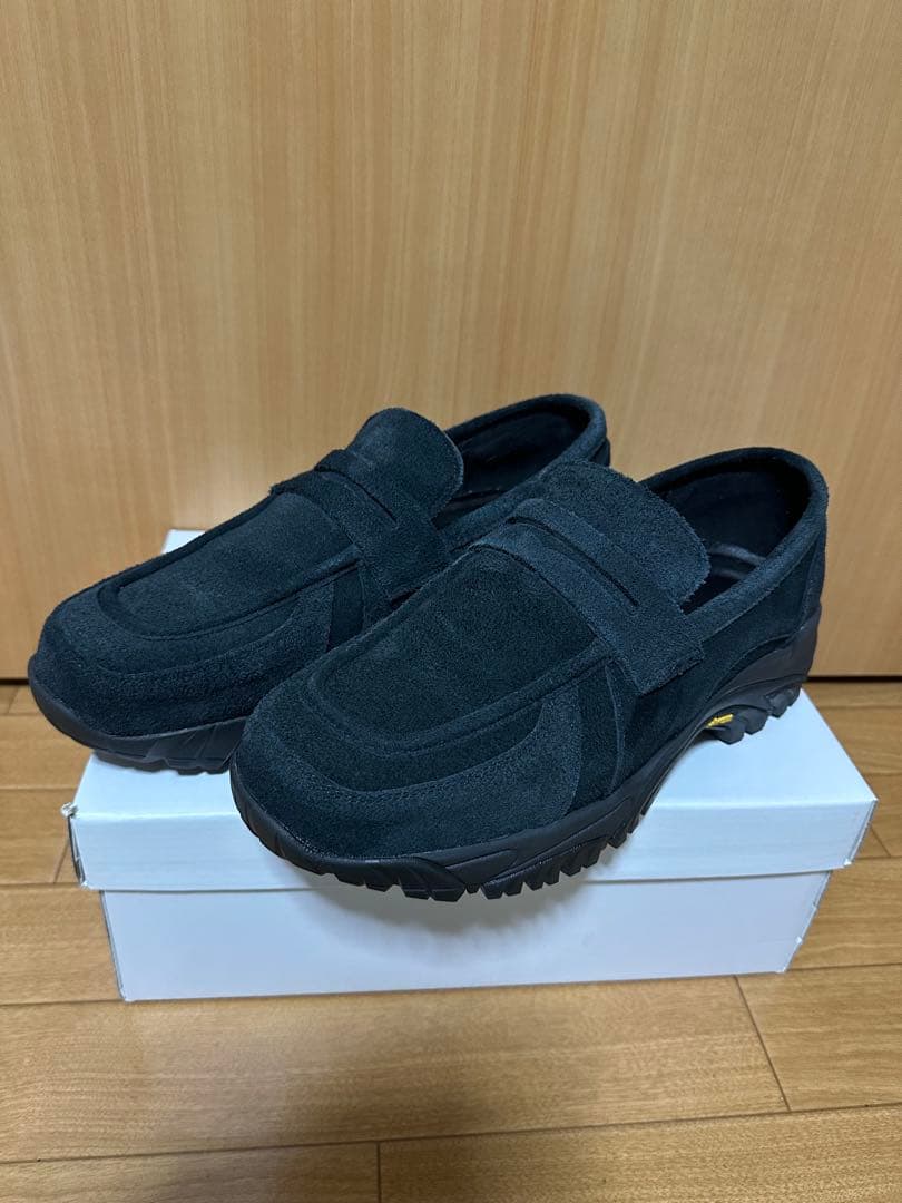 OPENING ACT✖️VIBRAMリアルレザースウェードローファースニーカー