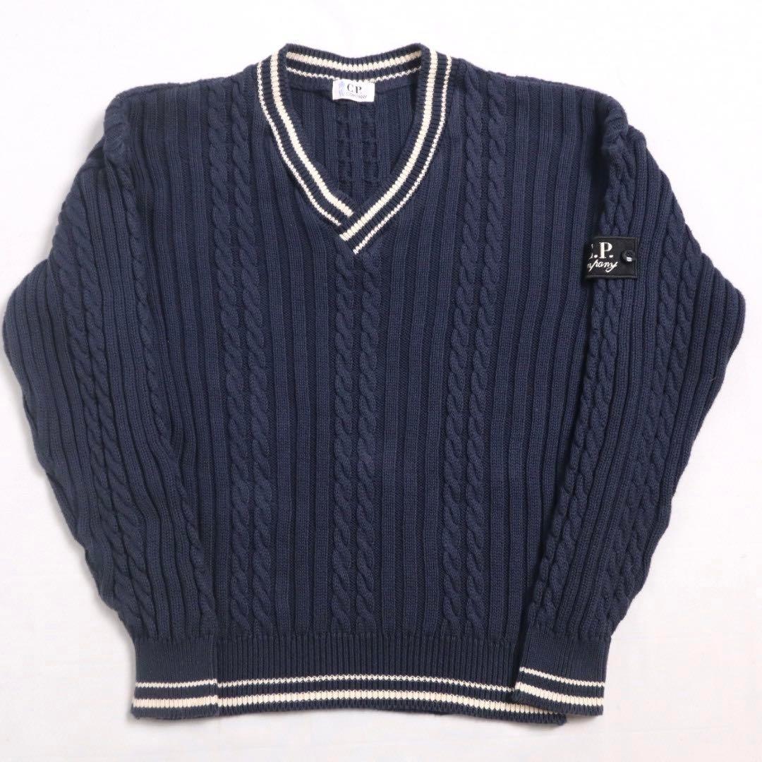 C.P.COMPANY】80s 90s シーピーカンパニー コットンニット - メルカリ