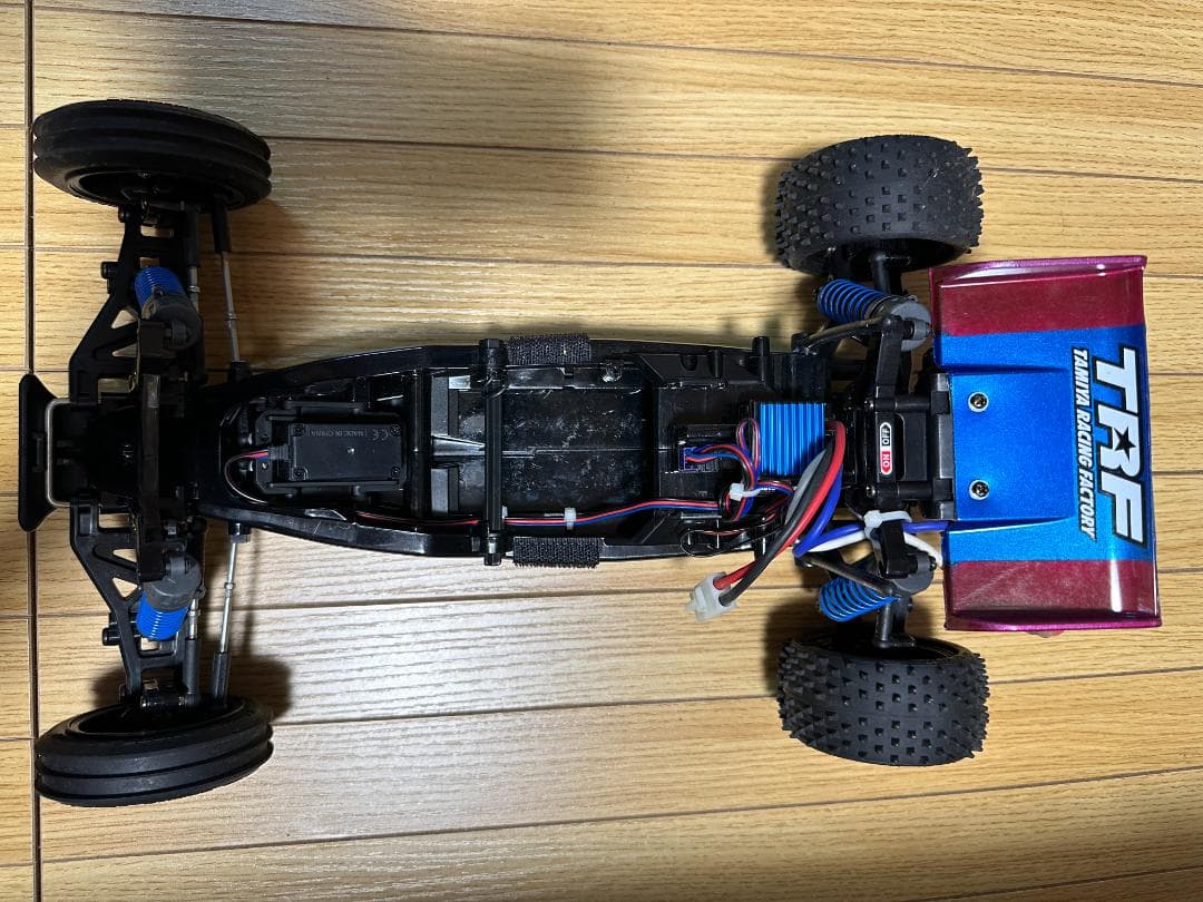 タミヤ DT-03 レーシングファイターフルベアリング TRFカラープロポ