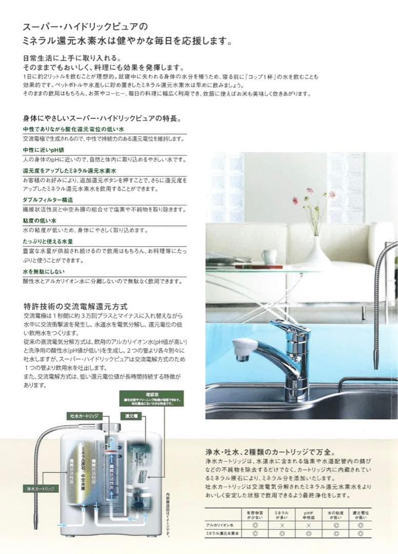 ミネラル還元水素水生成器 nhc-3800 super hydric pure - メルカリ