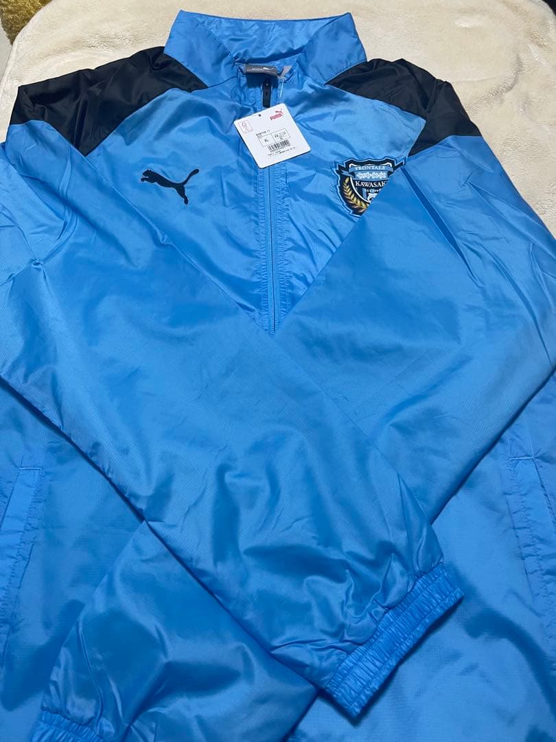 [特典付き]川崎フロンターレ　タグ付き！未使用！トレーニングウーブンジャケット！