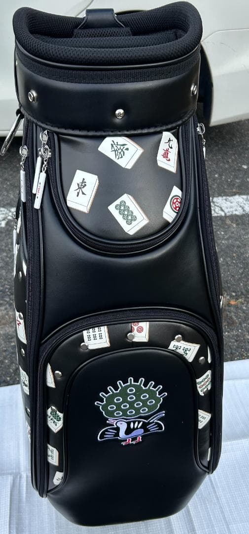 y_sakura0417様用価格変更 リンクス Lynx 麻雀総柄キャディバッグ-店舗