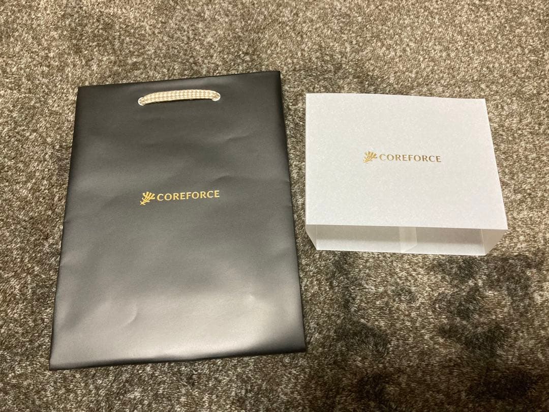 【専用紙袋付き】コアフォースループ ブラック CFL70