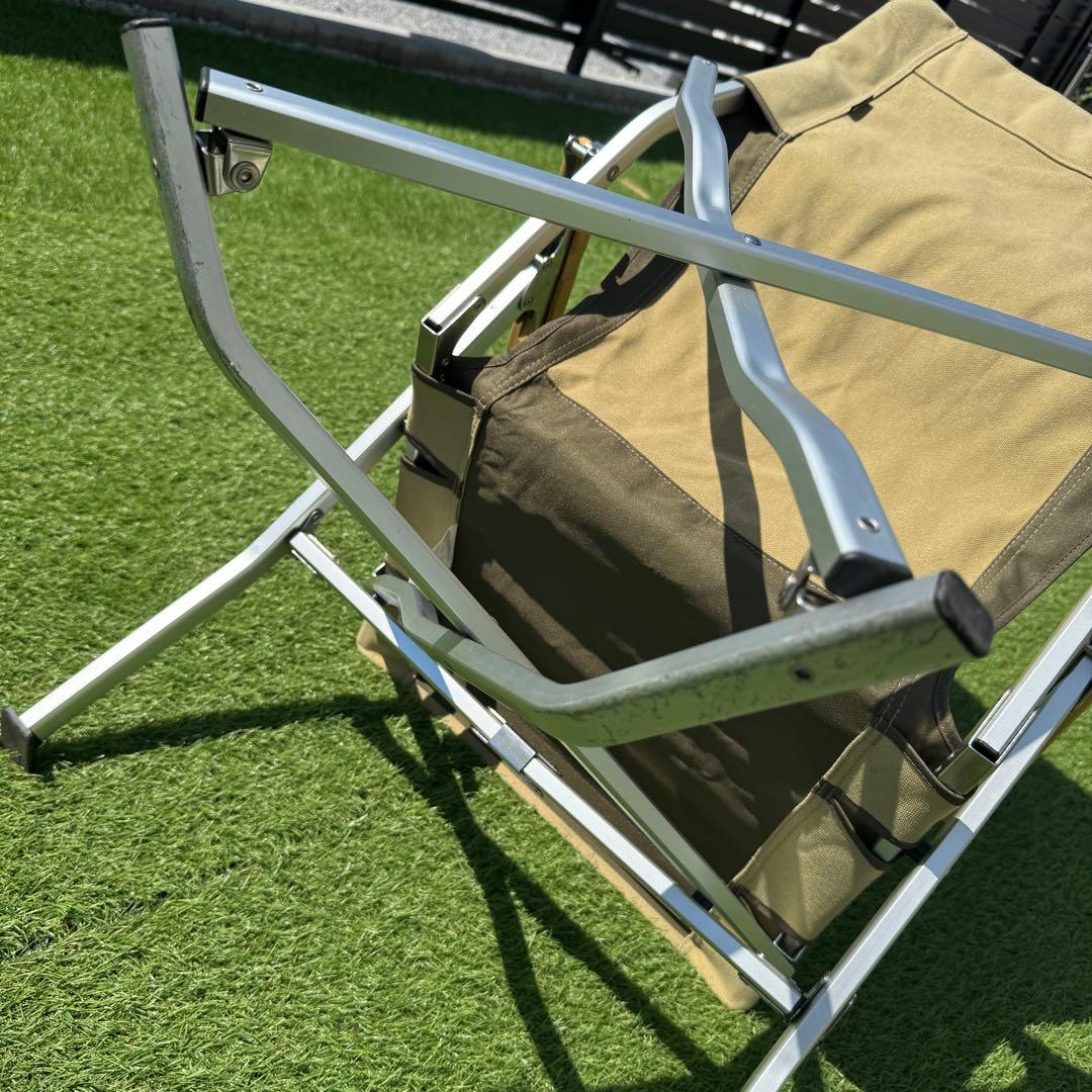 良品　スノーピーク ローチェア30 カーキ　キャンプチェア