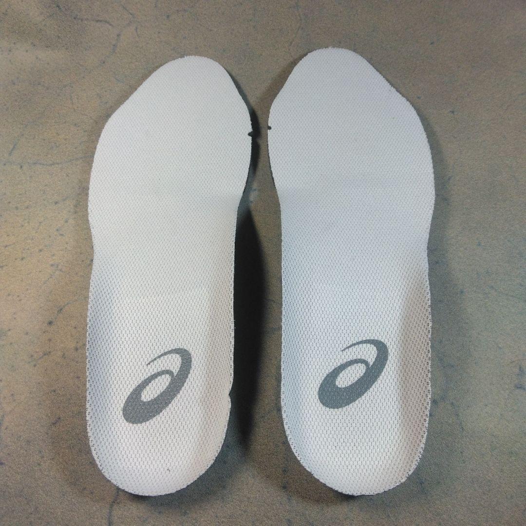 asics ベルクロ式安全靴 レッド　CP205　25cm/2E