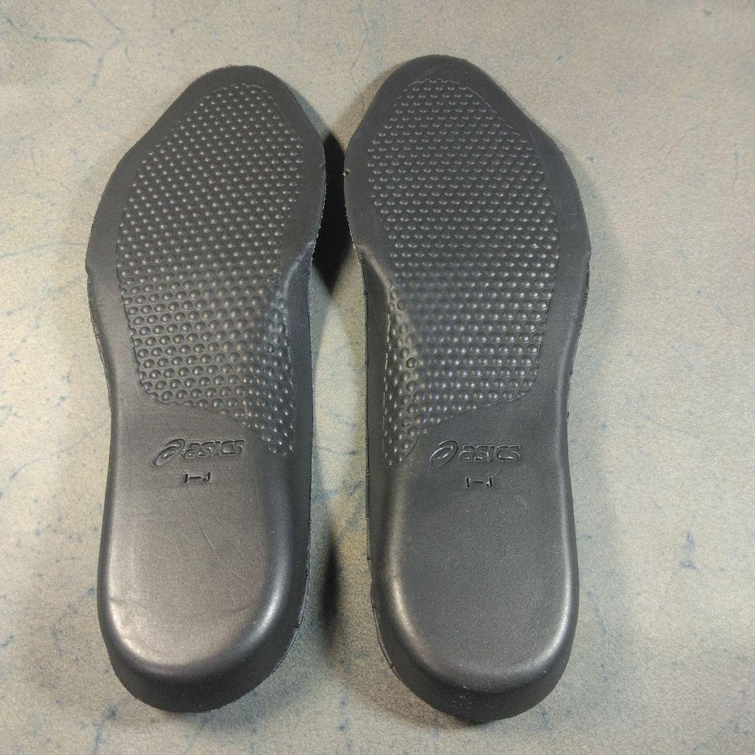 asics ベルクロ式安全靴 レッド　CP205　25cm/2E