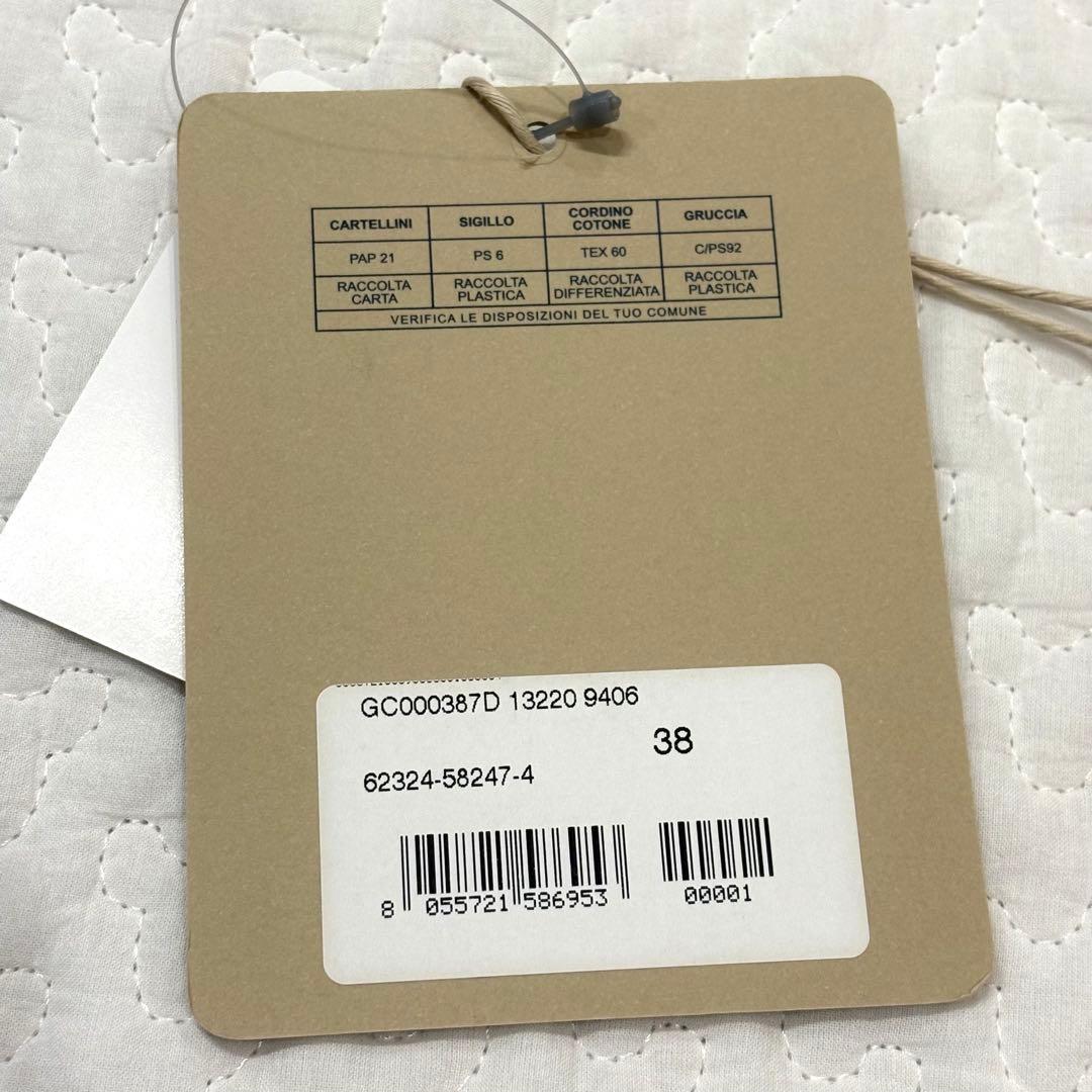 ☆新品☆HERNO テクノタフタ ギャザーモッズコート 38 GY