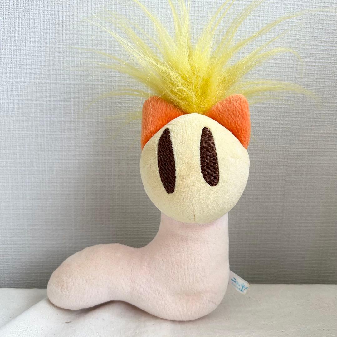 レア】ニャッキ ピンクちゃん ぬいぐるみ - メルカリ