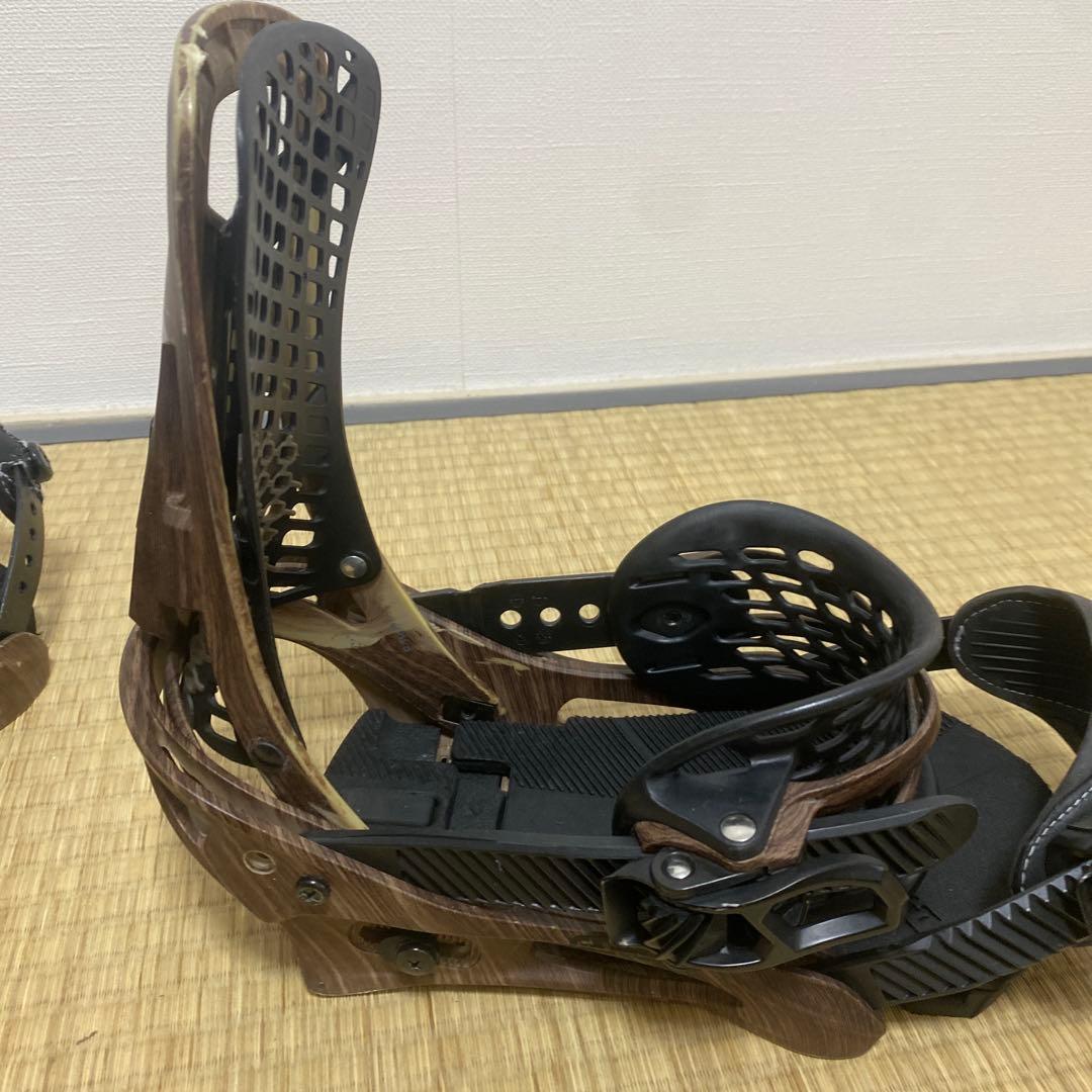 BURTON genesis ビンディング 木目 Sサイズ 25.5～26cm