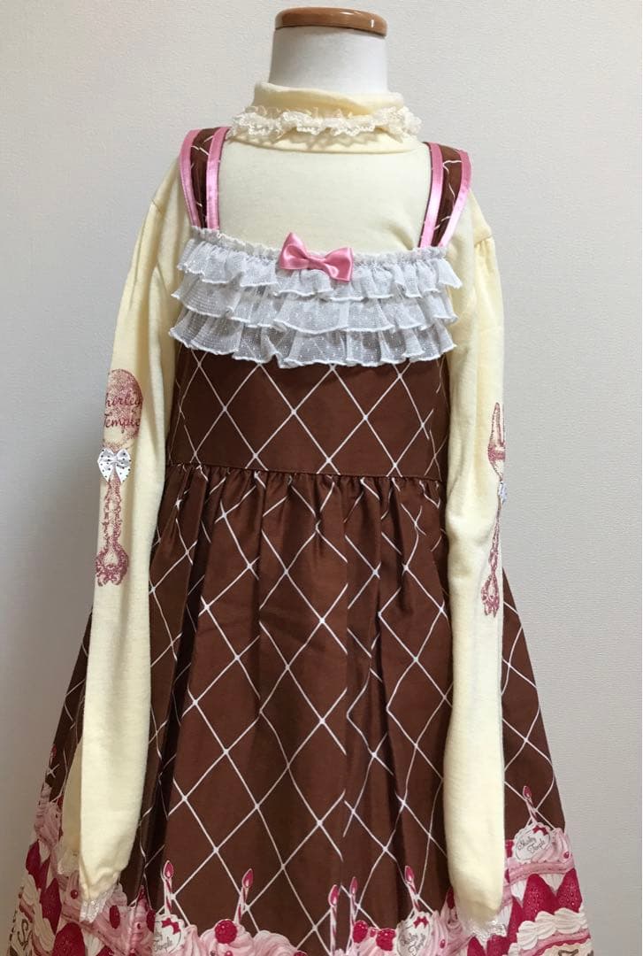 新品　シャーリーテンプル　ケーキワンピースのみ