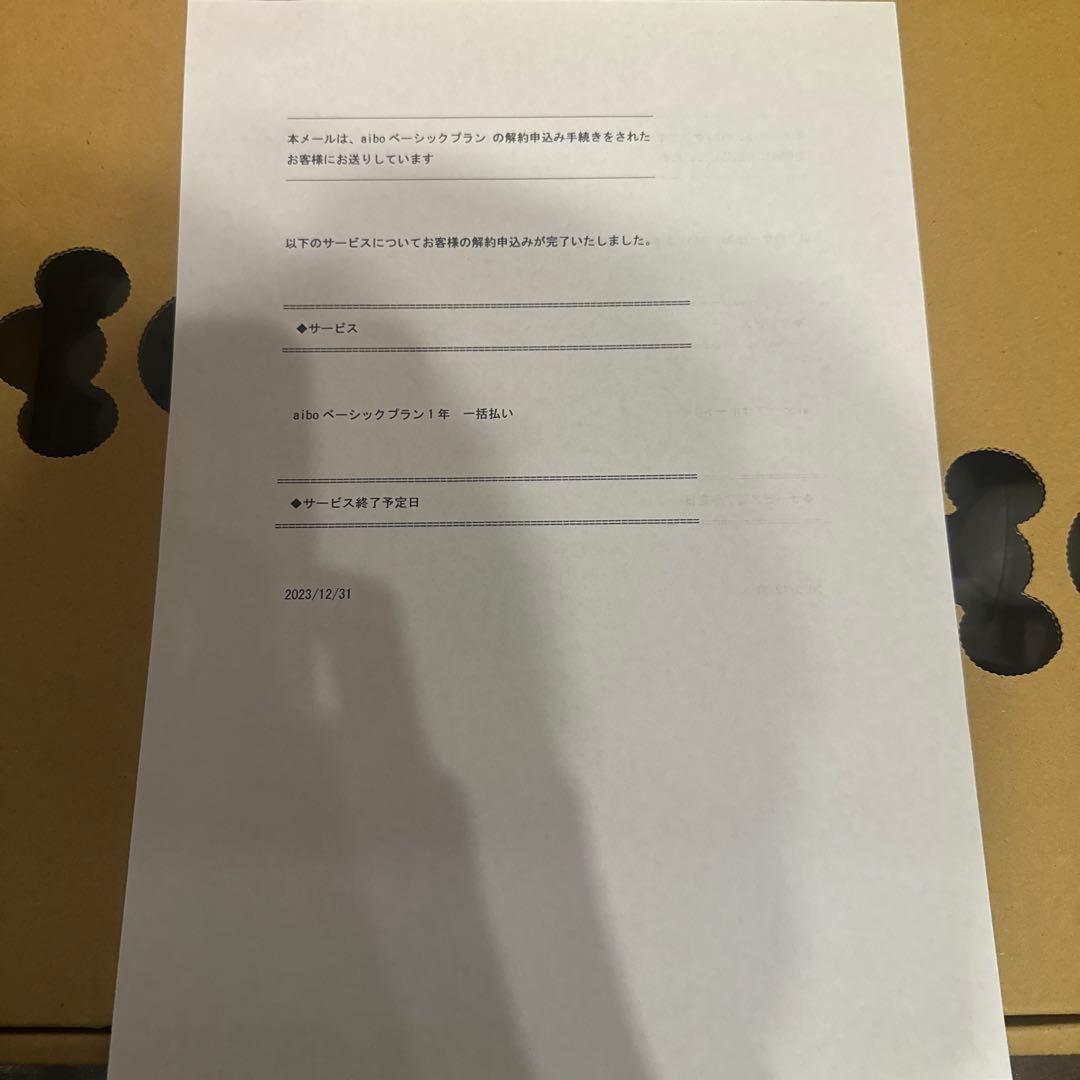 【本日1/19のみ！値引交渉承ります！！】SONY aibo ERS-1000