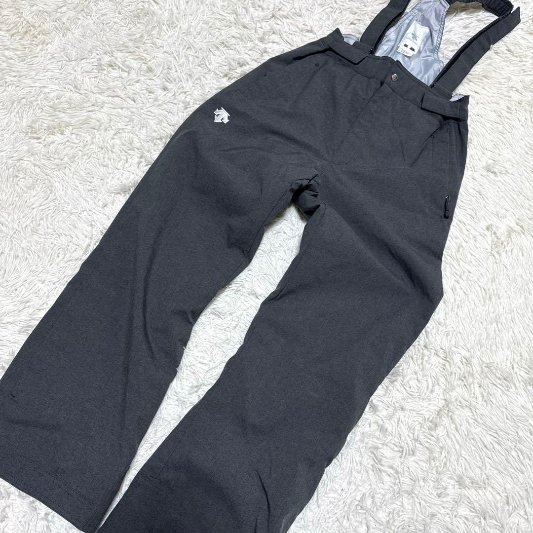 DESCENTEデサントスキーウエア ジュニア 上下 セット　グレー　グローブ付