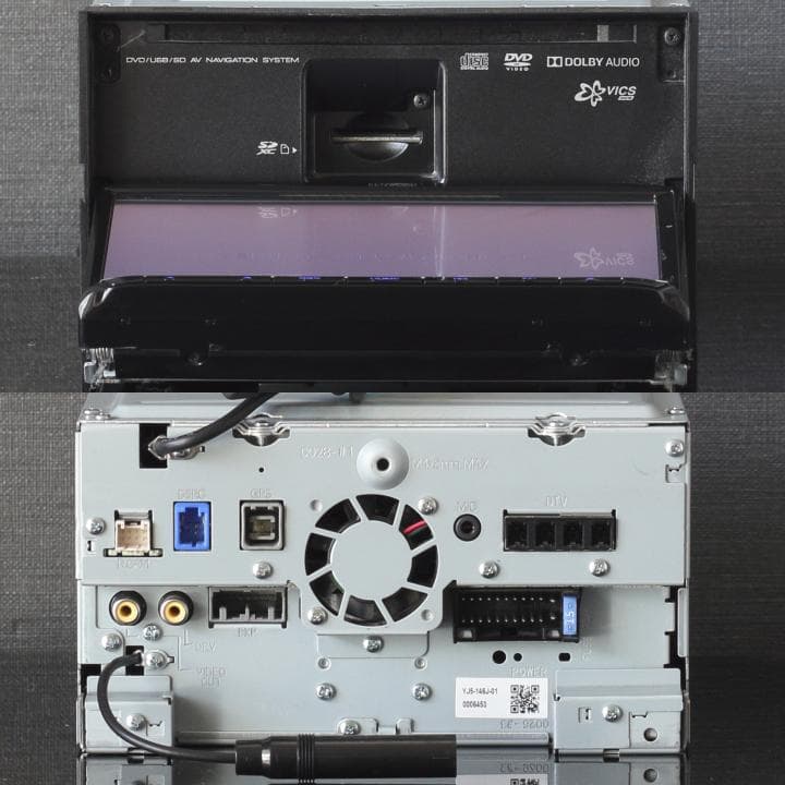 地図2024年春最新版彩速ナビMDV-L504フルセグ/BT/USB/SD/録音 ケンウッド