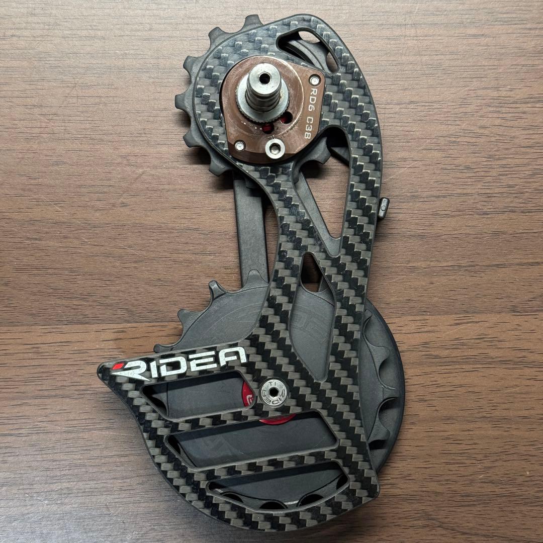RIDEA リデア RD6 C38 フルセラミックベアリング ビックプーリー