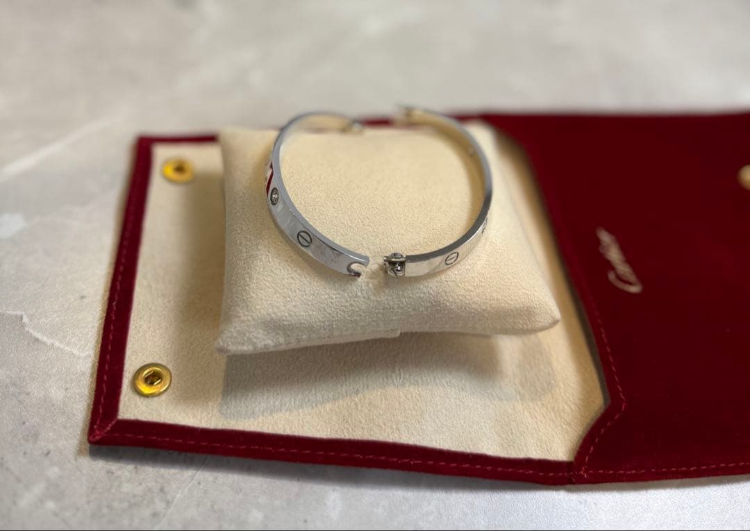 Cartierカルティエブレスレットラブブレス LOVE BRACELETダイヤ