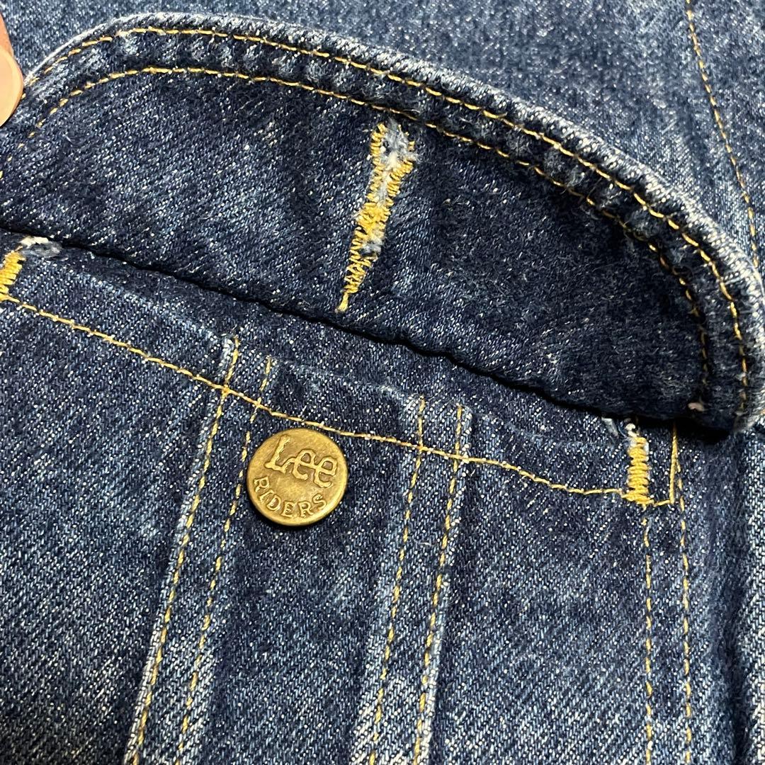 80s LEE デニムジャケット200 15348 M USA製