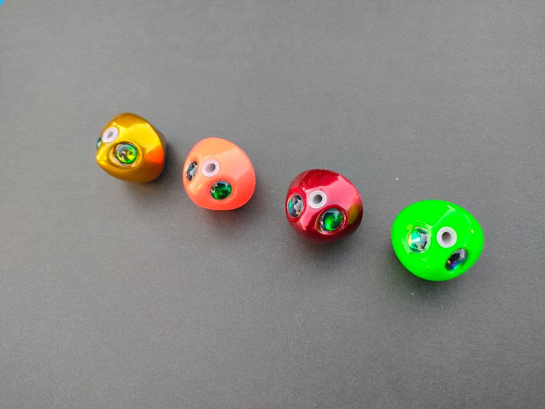 4色×150g　タングステン　タイラバ　鯛ラバ　ヘッド