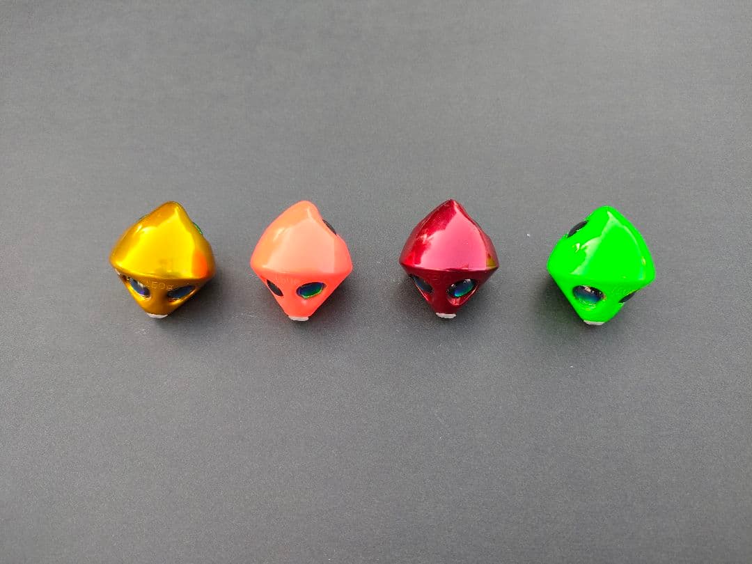 4色×150g　タングステン　タイラバ　鯛ラバ　ヘッド