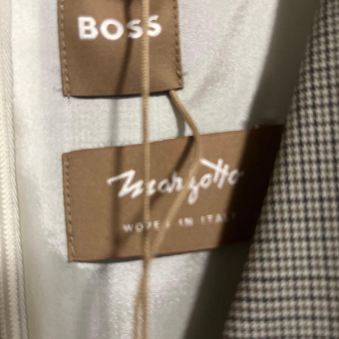 Hugo Boss 長袖 膝丈ドレス
