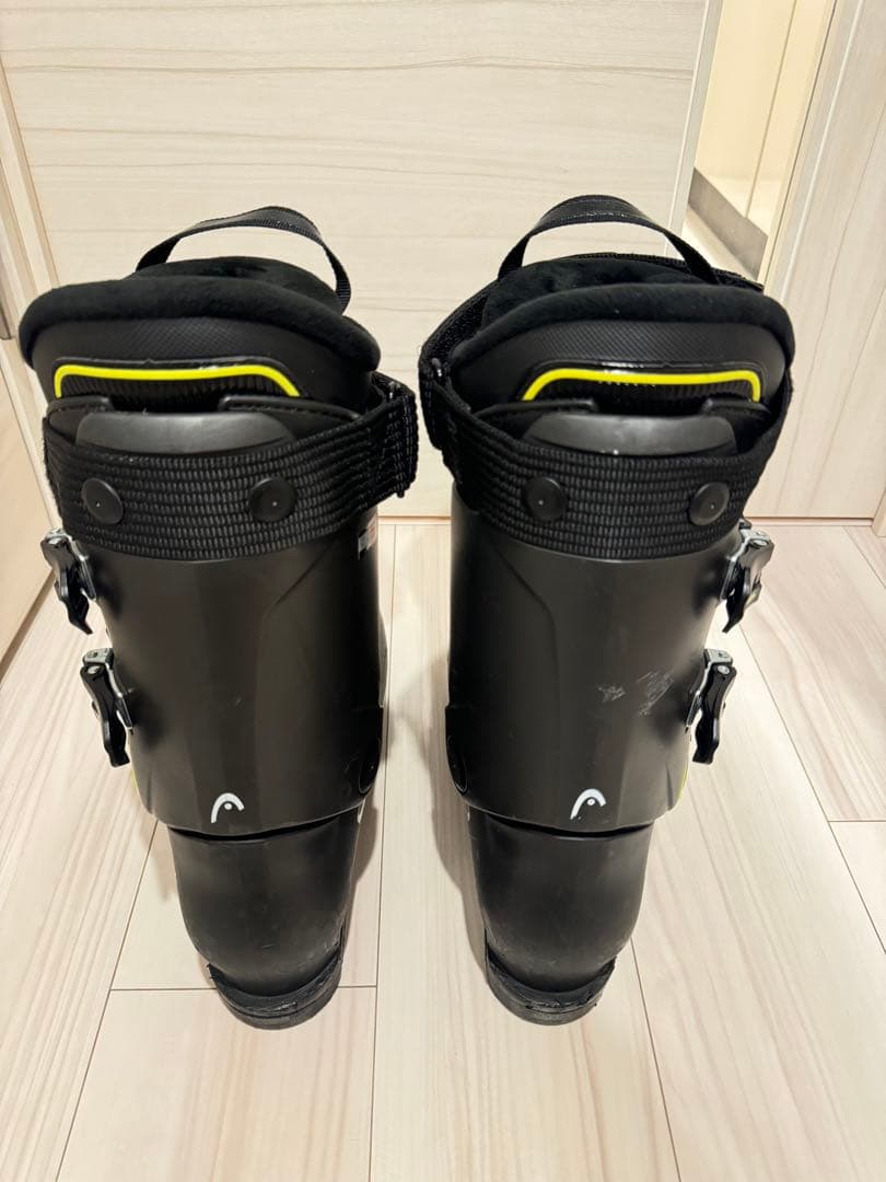 ★美品★ HEAD ヘッド スキーブーツ 75 黒/黄