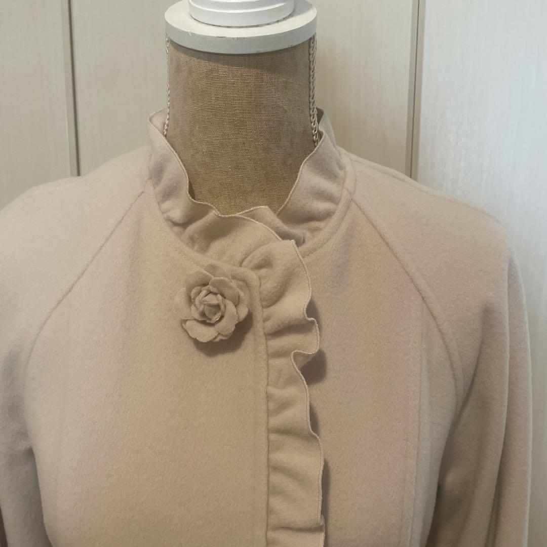 訳あり M'S GRACYエムズグレイシー☆カタログ掲載フリルコート - メルカリ