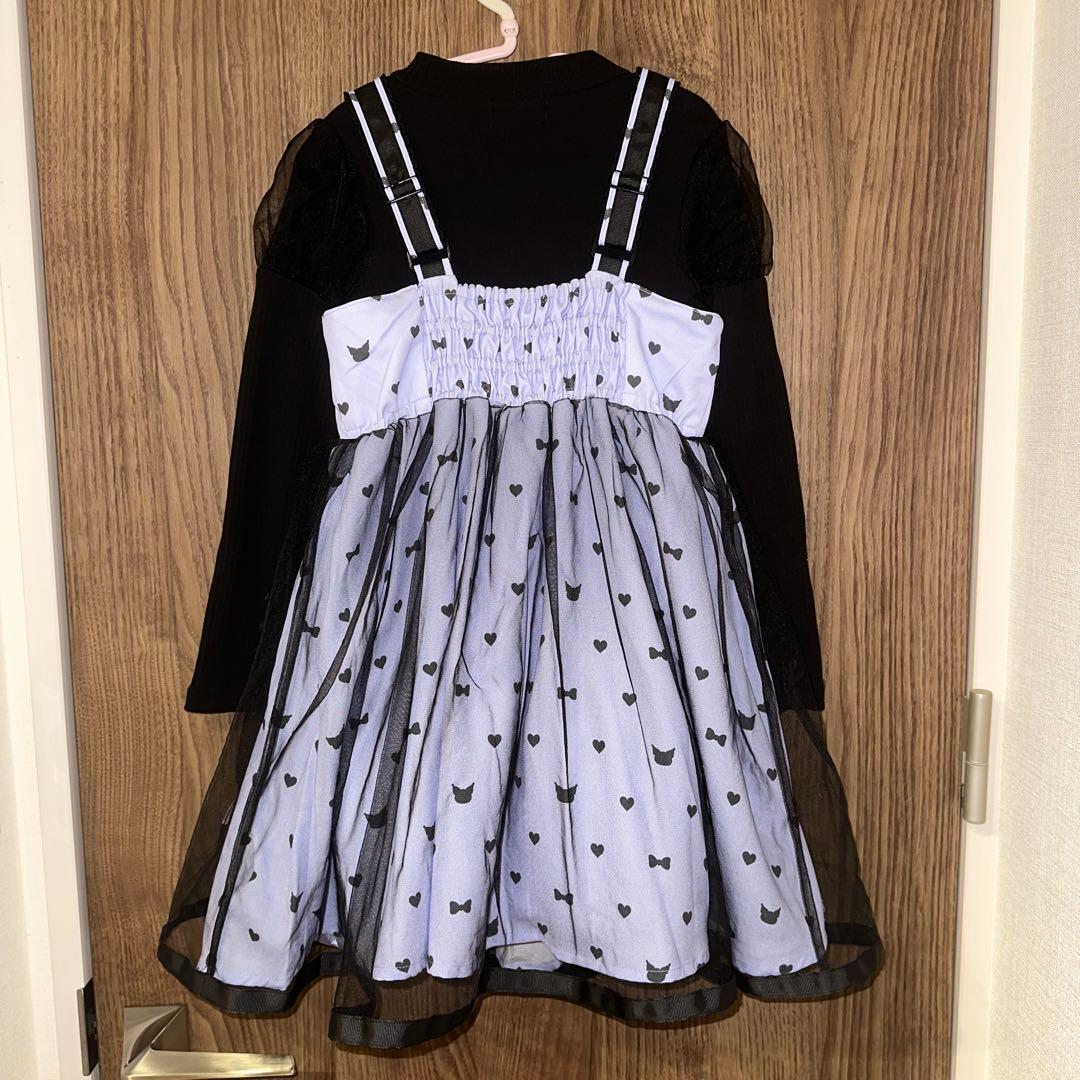 m*n様 美品　メゾピアノ　クロミ　テレコTシャツ＆ワンピース　セット　120c