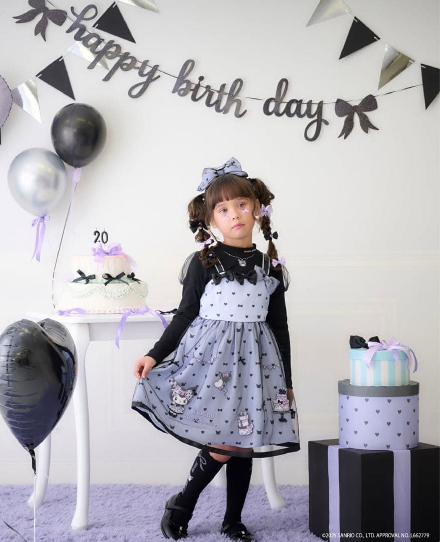 m*n様 美品　メゾピアノ　クロミ　テレコTシャツ＆ワンピース　セット　120c