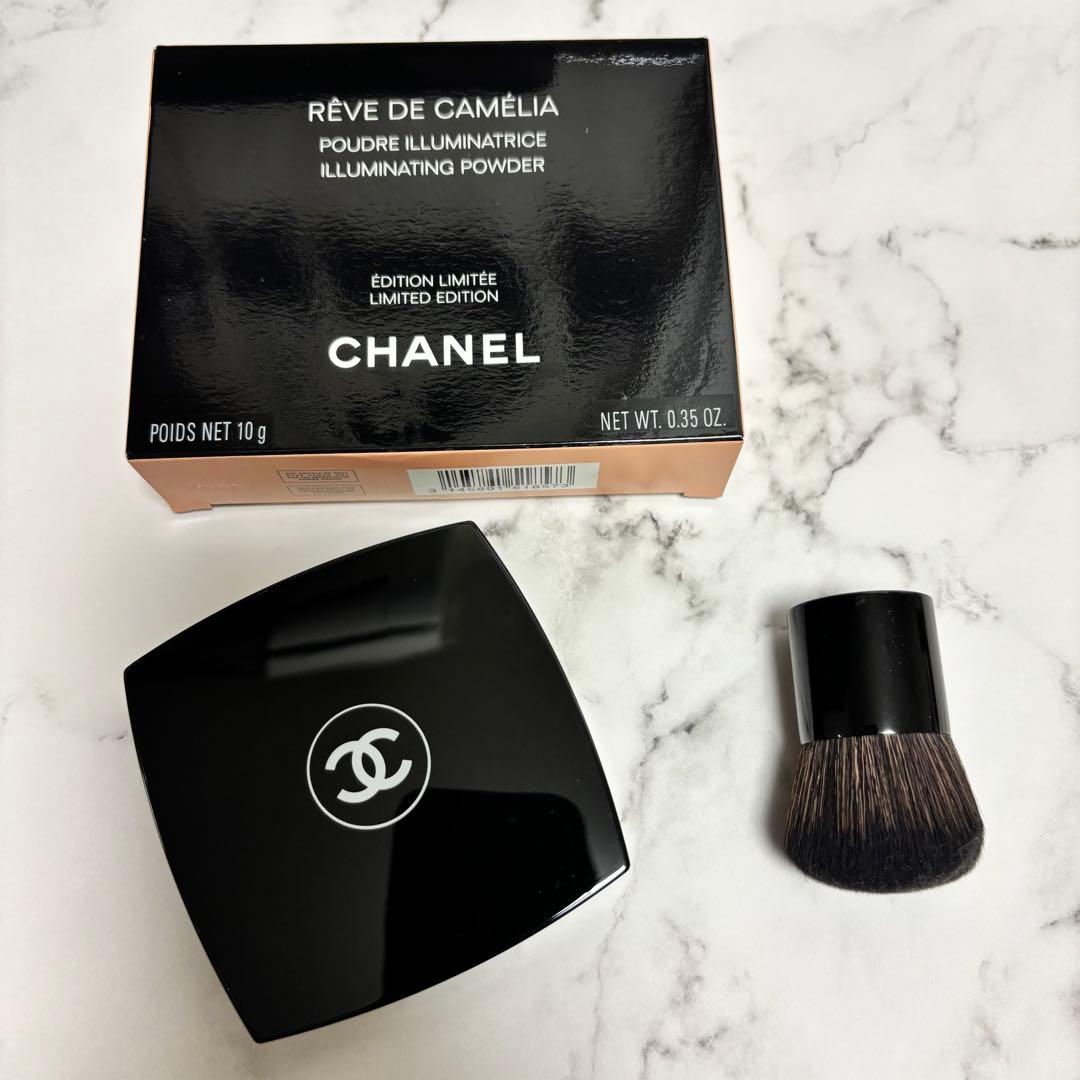 シャネル レーヴ ドゥ カメリア イルミネイティングパウダー ほぼ未使用