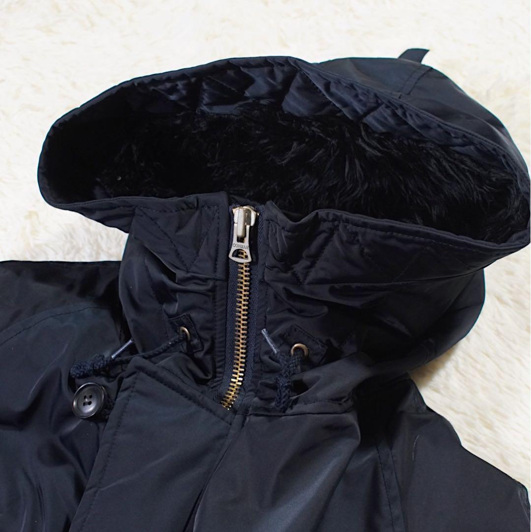 美品 裏ボア《beautiful people》N-3B(150)フライト 紺