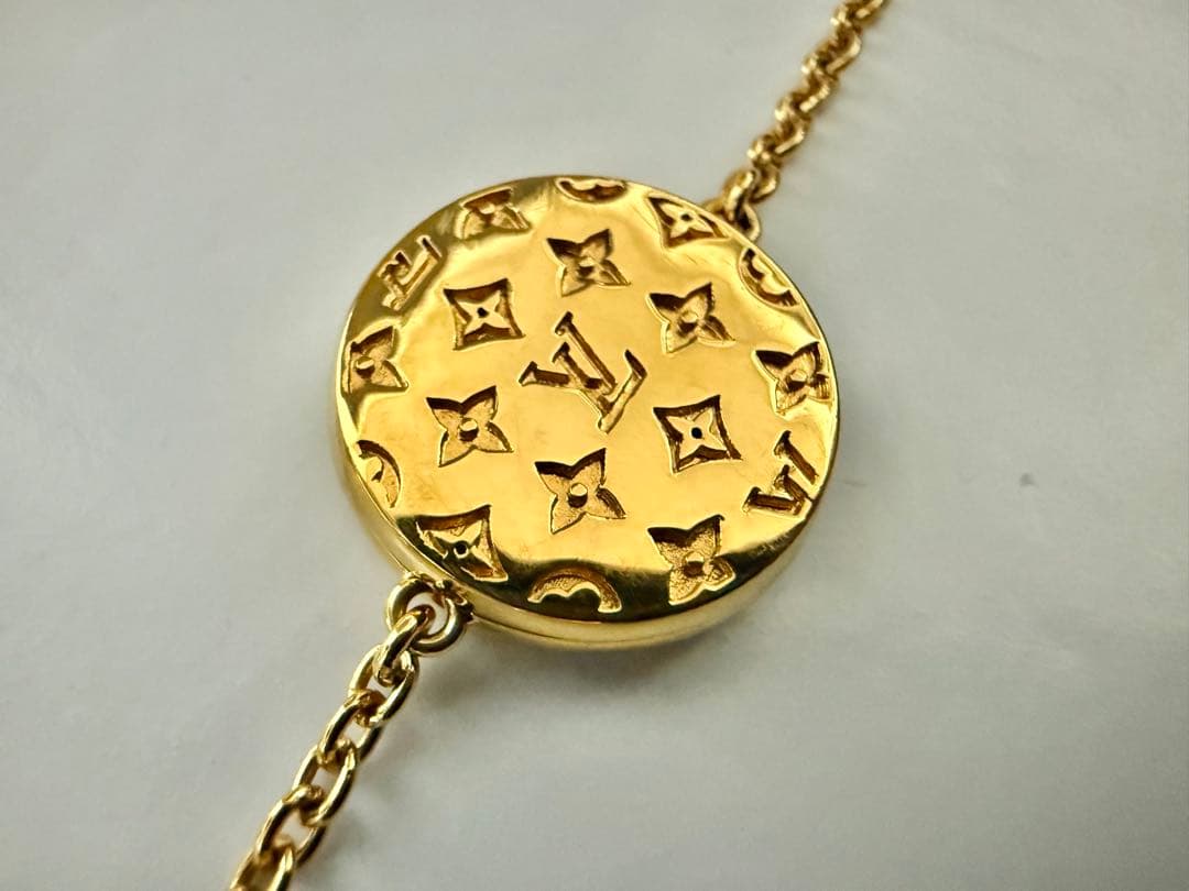 ✨極美品✨ルイヴィトン コリエ L TO Vブレスレット GP シェル