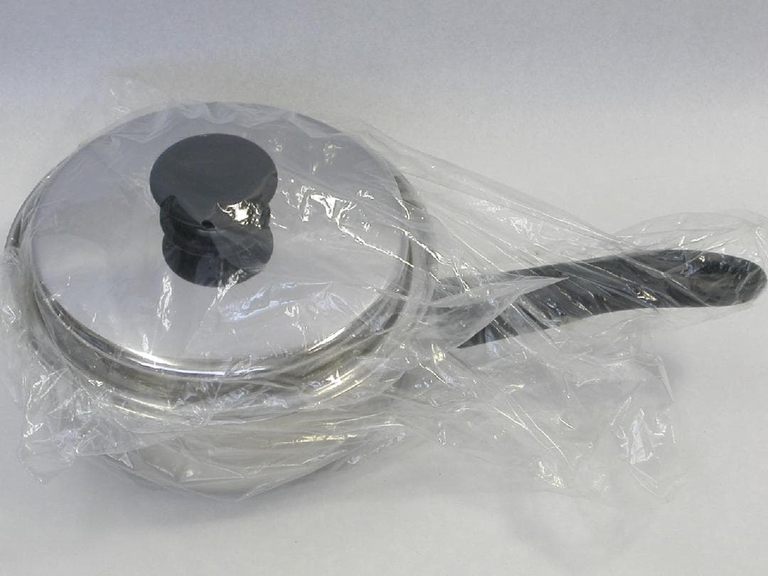 アムウェイ 中ソースパン 未使用品 料理本とスクラブバッズ1個付 IH