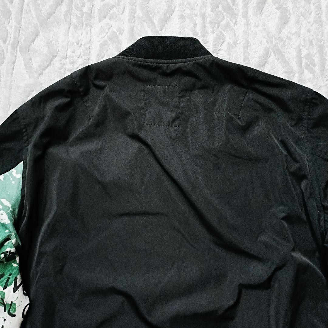 ユニフォームエクスペリメント × ALPHAアルファ コラボ MA-1ジャケット