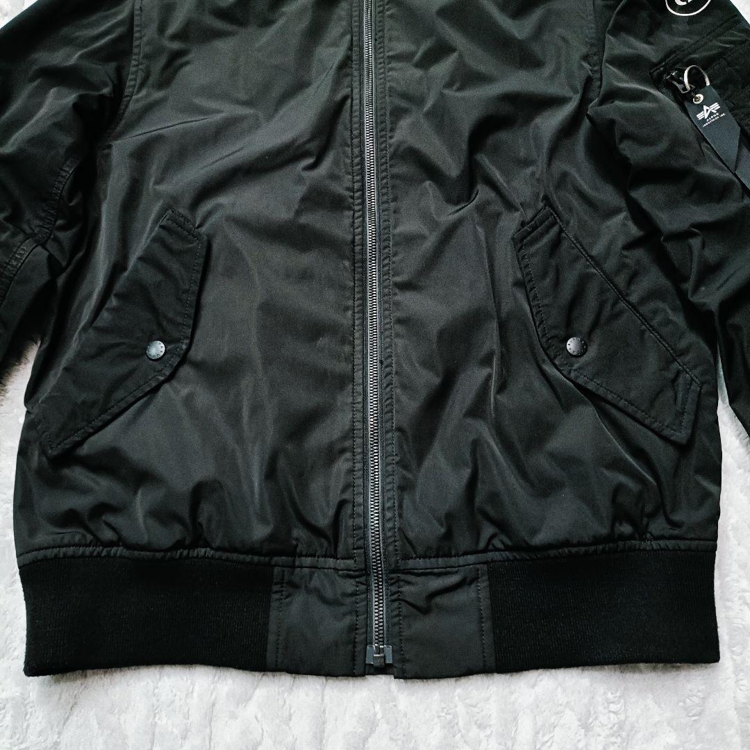 ユニフォームエクスペリメント × ALPHAアルファ コラボ MA-1ジャケット