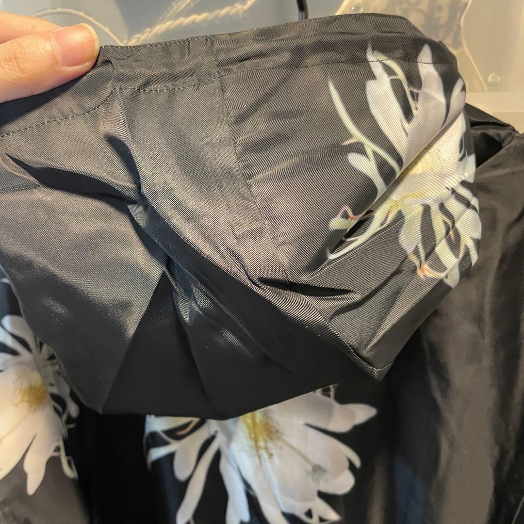 印花スキージャケット M 男女兼用 花柄