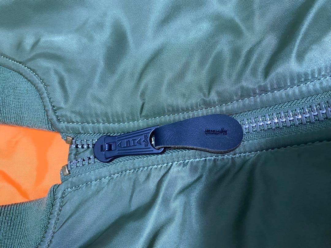 ALPHA MA-1 サイズ3L オリーブ フライトジャケット リバーシブル