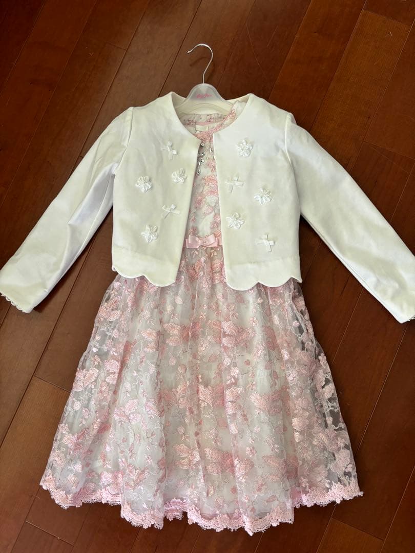 最終値下げmezzo pianoメゾピアノ ♥️フォーマルドレス 130