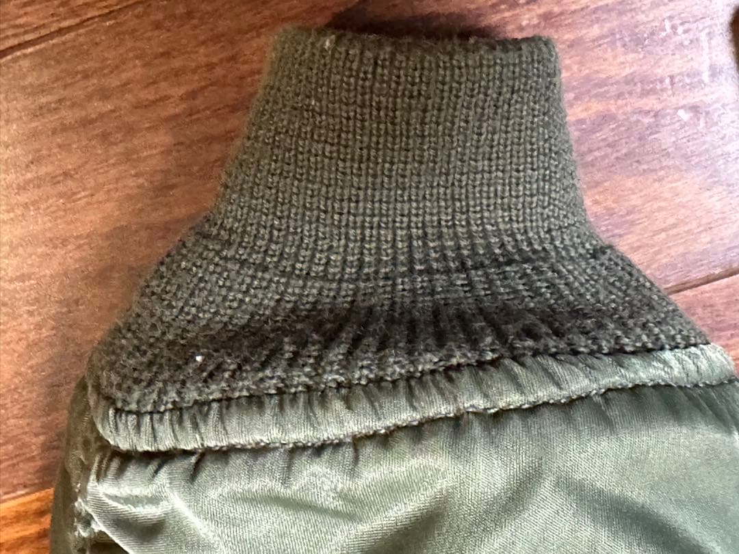 AVIREX MA-1 フライトジャケット Mサイズ オリーブグリーン