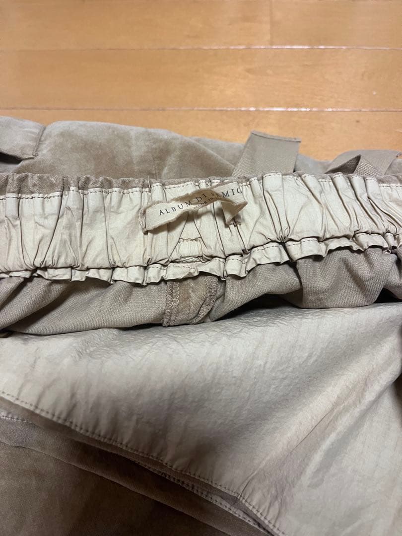 アルバム ディ ファミリアVELVET WRAP SKIRT