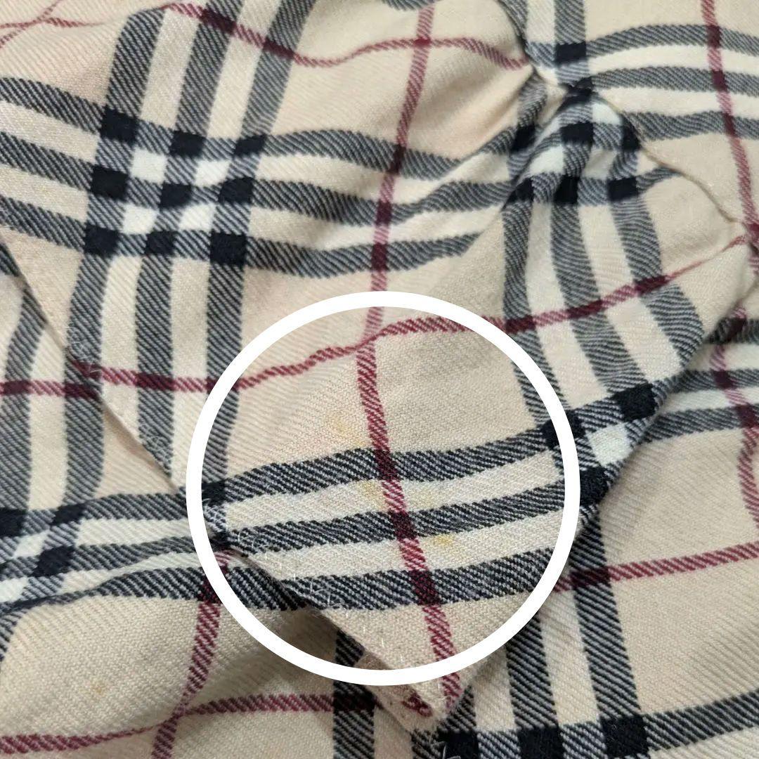 バーバリー ブルーレーベル ノバチェック柄 フリル ジャンパースカート 36